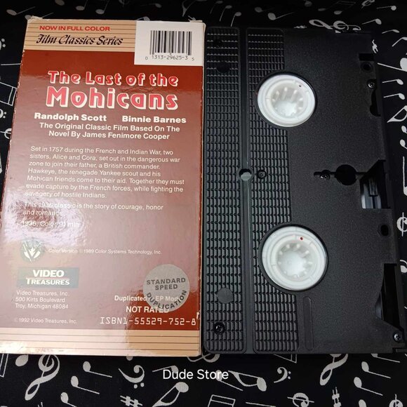 1936 Classic: The Last of the Mohicans - 1989 Color Version - NR - *slip case* - Picture 2 of 3